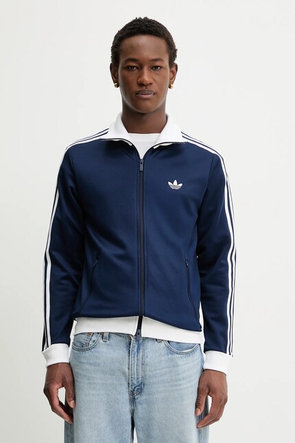 Кофта adidas Originals Beckenbauer цвет синий однотонная KE3526