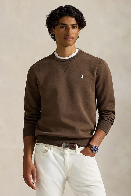 Polo Ralph Lauren sweatshirt brown color smooth 710961139 at PRM US