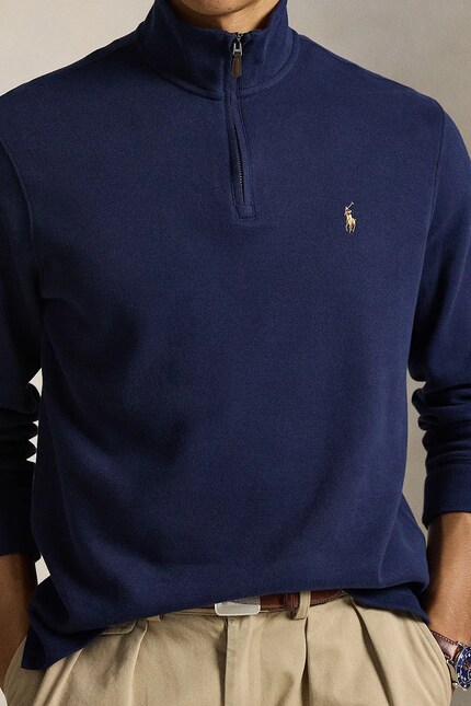 Polo Ralph Lauren Men's cotton sweatshirt navy 710P07411 at PRM US