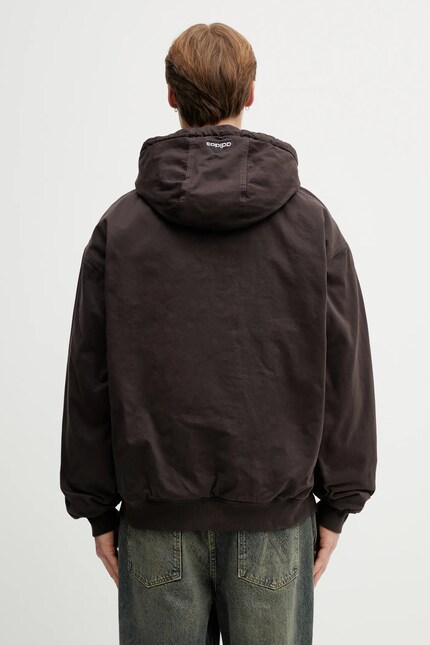 Хлопковая куртка adidas Originals Equipment Jacket цвет коричневый
