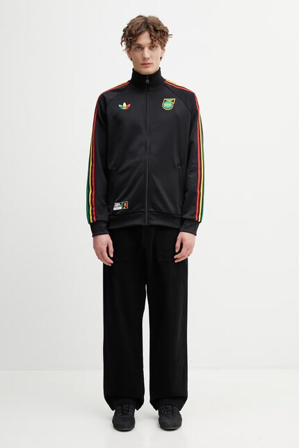 adidas Performance JFF OG TT кофта на замке для мужчин чёрная