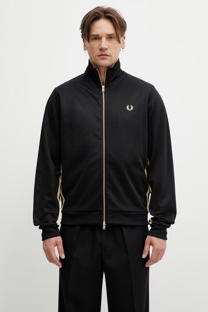 Fred Perry zip-up sweatshirt cotton men's PRM EU