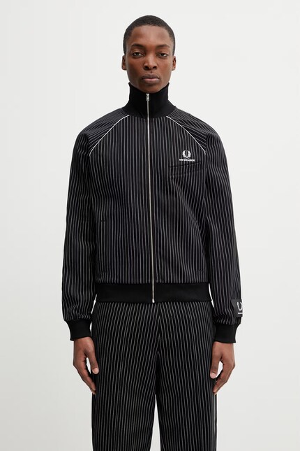 ジャケット・アウター Kris Van Assche Stripe Shirt Blouson Fred Perry x Kris Van Assche jacket cotton Men's PRM EU