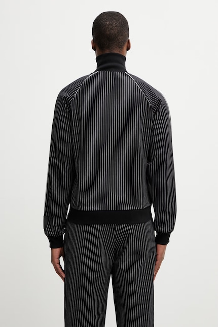 Fred Perry x Kris Van Assche jacket cotton Men's black SJ2100 at Fred Perry x Kris Van Assche jacket cotton Men's black SJ2100 at