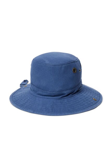 Polo Ralph Lauren Men's Wide-Brim COTTON-WOVEN SURF HAT navy
