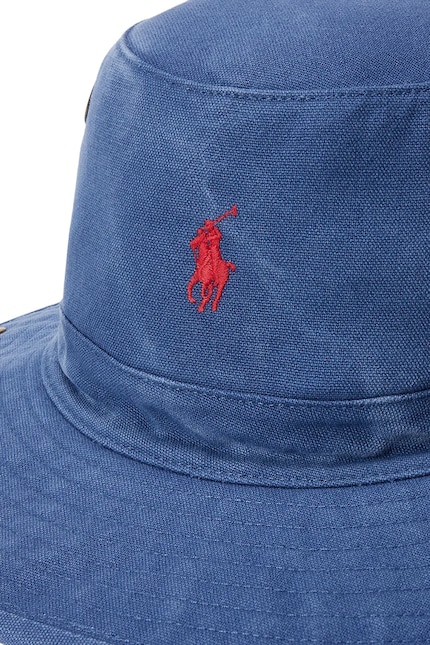 Polo Ralph Lauren Men's Wide-Brim COTTON-WOVEN SURF HAT navy Polo Ralph Lauren Men's Wide-Brim COTTON-WOVEN SURF HAT navy