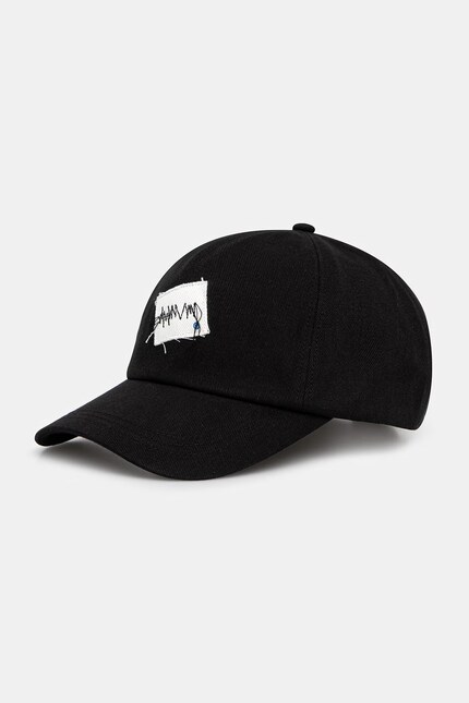 Ader Error baseball cap cotton Men's black BN23FYHW0201BK at PRM US