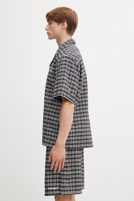 トップス CarharttWIP S/S Kander Shirt KanderCheck Carhartt WIP S/S Kander Shirt cotton Men's black I036194.3JOXX at