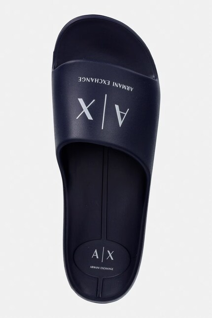 Armani Exchange шльопанці для басейну чоловічі темно-сині XM002744