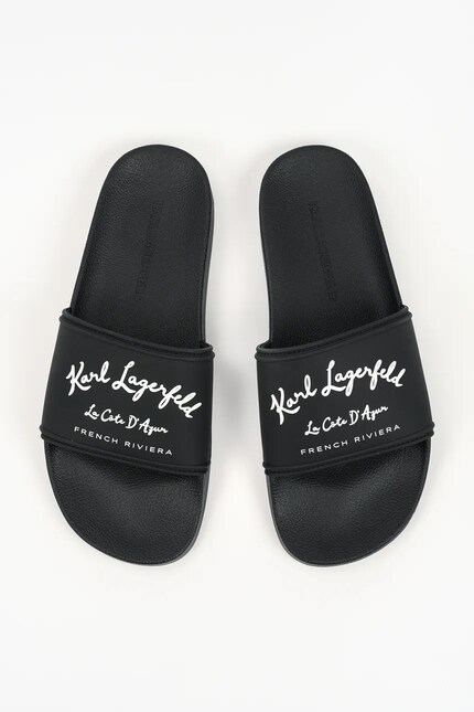 Karl Lagerfeld шлёпанцы для мужчин Kondo Ii чёрные KL70023C