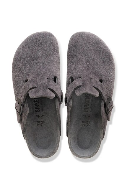 Birkenstock Boston EXQ LEVE Flip-flops Flat heeled Men's suede