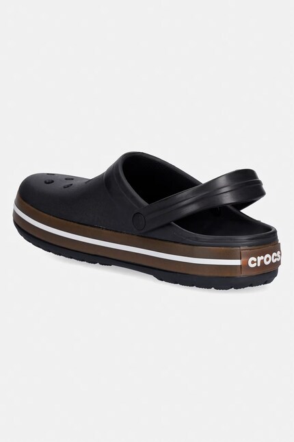 Crocs papuci Crocband Gum Clog negri, 212756 | ANSWEAR.ro