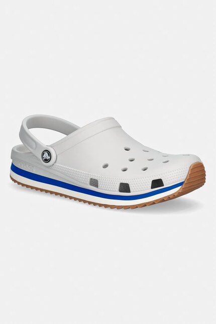 Crocs шлёпанцы Classic Retro Runner Clog серые 212831 | ANSWEAR.ua