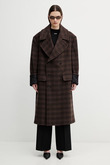 MM6 Maison Margiela coat with wool PRM EU