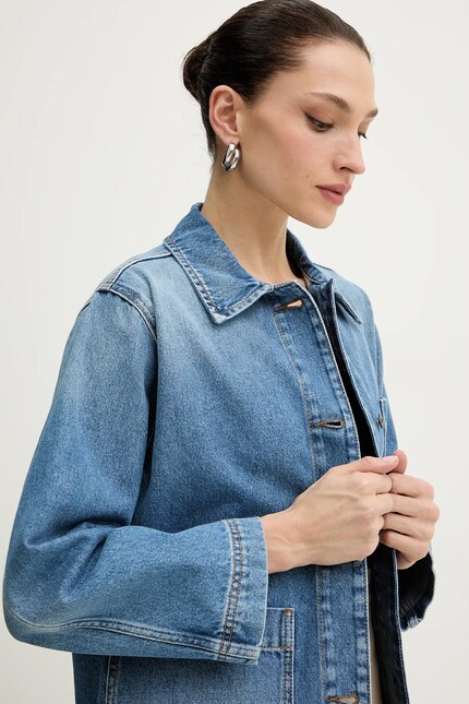 Джинсова куртка Weekend Max Mara CIRCOLI демісезонна 2615041091600