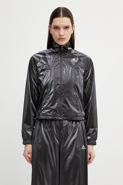 adidas Originals F50 TRACKTOP short jacket Women's silver KE0249