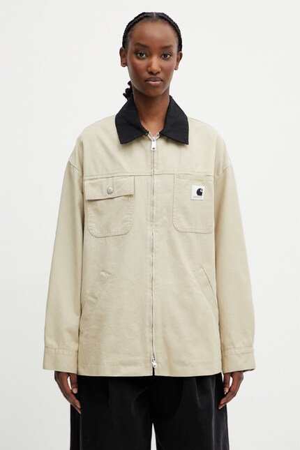Carhartt ベージュ コットンジャケット Carhartt WIP W' Dana Women's cotton transitional Jacket beige