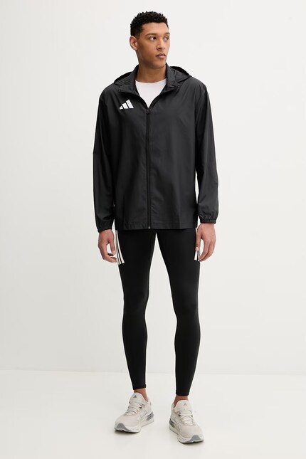 adidas Performance jachetă de antrenament culoarea negru, de