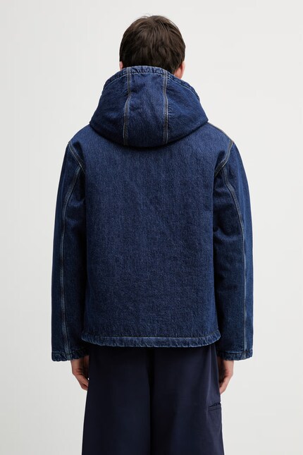 Carhartt WIP denim jacket Cleveland Jacket blue color I036258.106