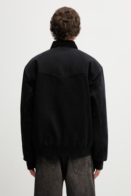 Carhartt WIP OG Santa Fe Jacket short jacket cotton Men's black