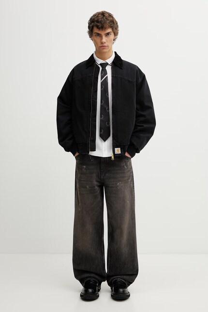 Carhartt WIP OG Santa Fe Jacket short jacket cotton Men's black