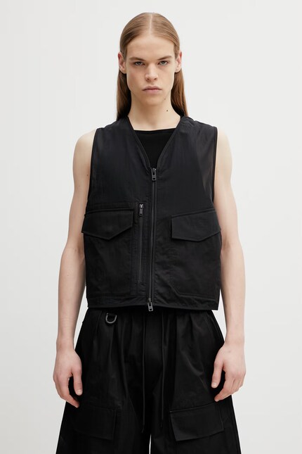 Y-3 vest TACT UT VEST black color KD3974 at PRM US