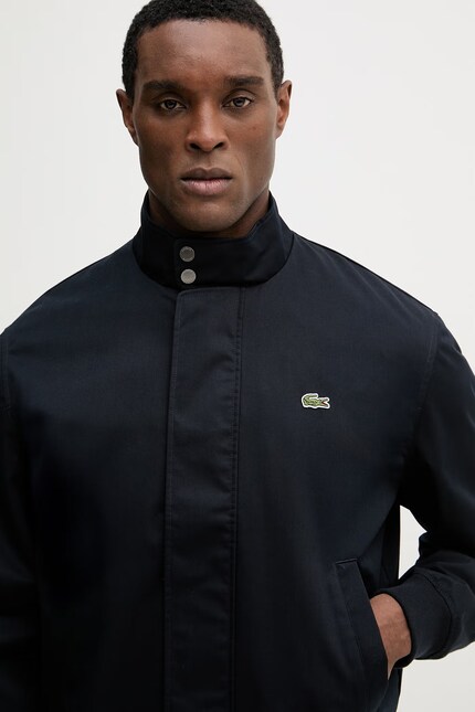 Lacoste transitional jacket with cotton Men's navy BH1349 at PRM US