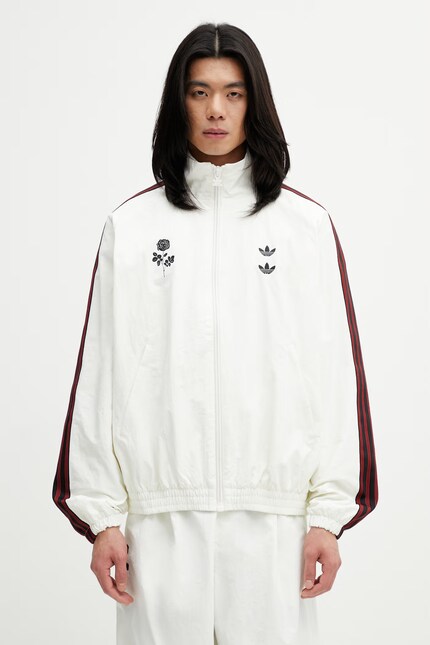 adidas Originals adidas x Willy Chavaria jacket men's beige KT2616