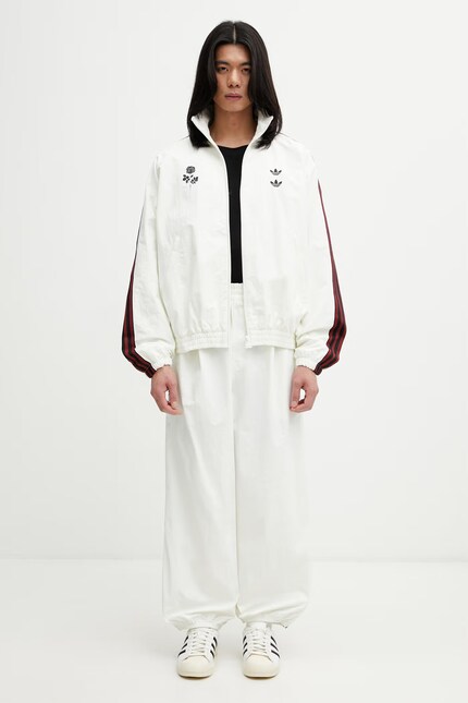 adidas Originals adidas x Willy Chavaria jacket men's beige KT2616