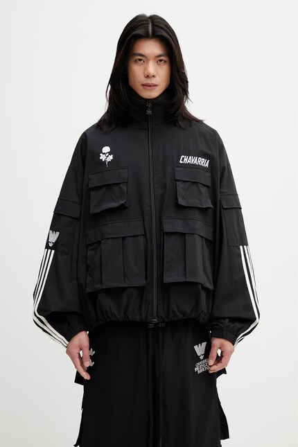 adidas Originals x Willy Chavarria jacket Men's black KW1732 at PRM US