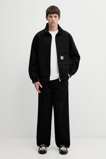 Carhartt WIP Ravon Jacket transitional cotton Men's black I036986