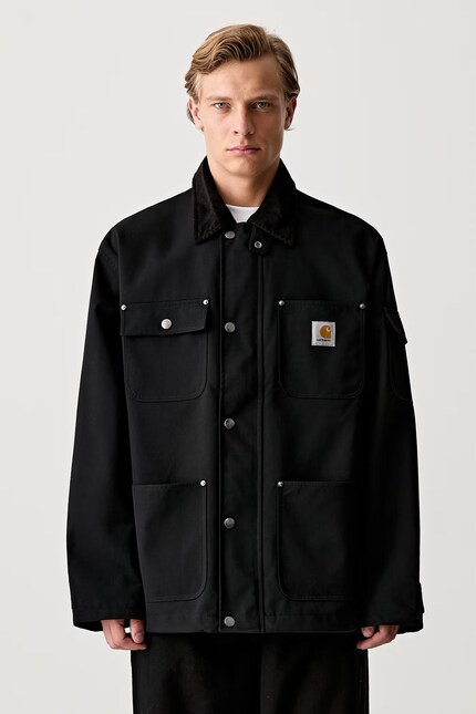 と*ん様 Carhartt 黒 テーラードジャケット Carhartt WIP Clapton transitional jacket Men's black I036944.00EXX
