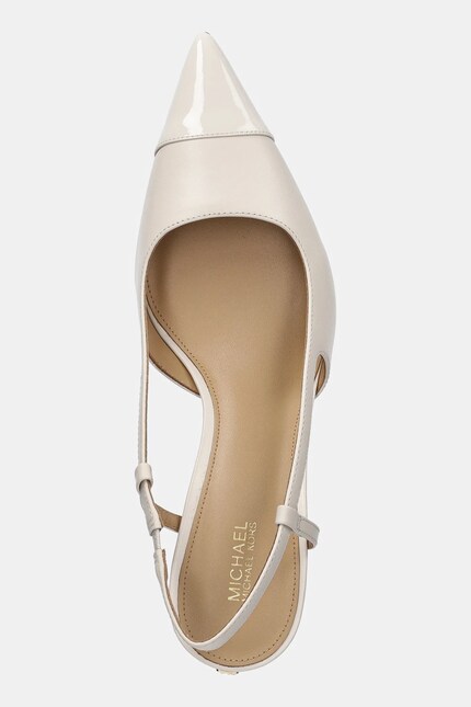 Кожаные туфли MICHAEL Michael Kors Alora Toe Cap Mid Sling цвет