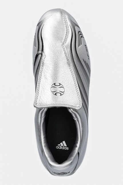 adidas Originals leather sneakers Taekwondo F50 W silver color