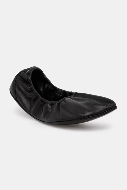 MM6 Maison Margiela leather ballet flats black color S59WZ0105