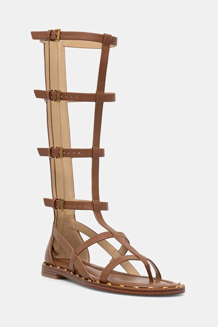MICHAEL Michael Kors sandale de piele Noa High Sandal culoarea