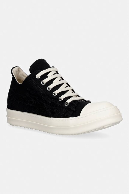 Rick Owens DRKSHDW Denim Low sneakers women's low black DS01F4802