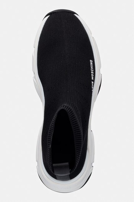 Love Moschino sneakers culoarea negru, JA15386G1OIY8000 | ANSWEAR.ro
