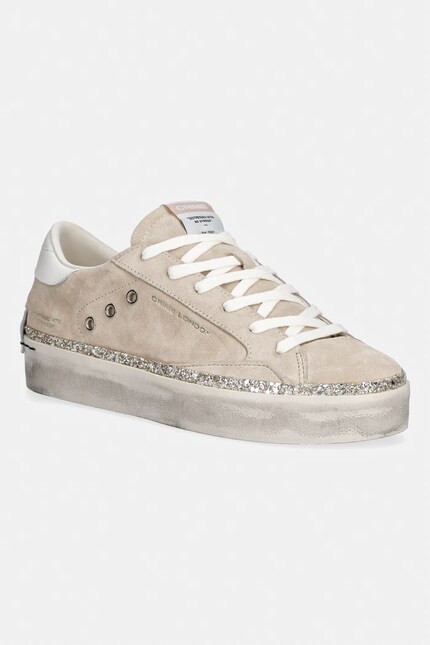 Crime London DISTRESSED PLATFORM кроссовки для женщин кожаные