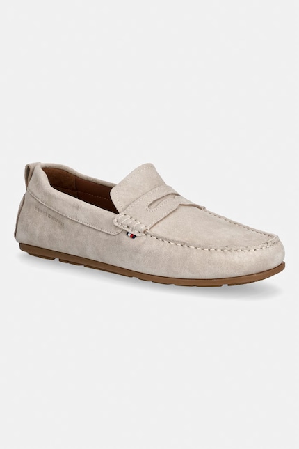 Ts　704040 Tommy Hilfiger мокасини мъжки велурени CORE HILFIEGR SUEDE DRIVER