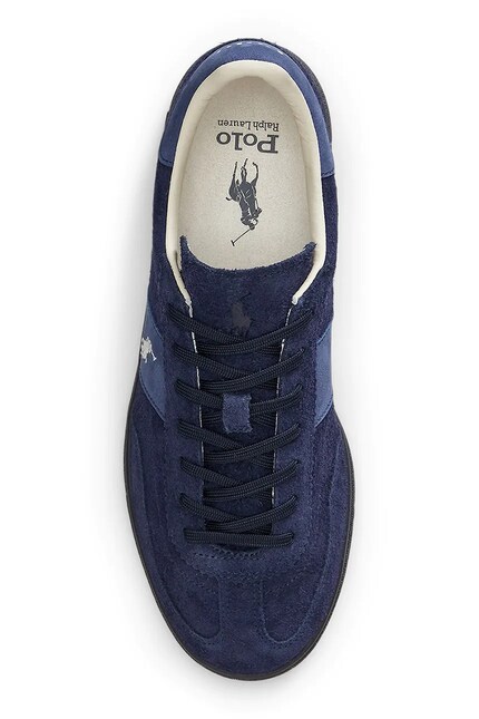 Polo Ralph Lauren suede sneakers Bedford Pp navy blue color
