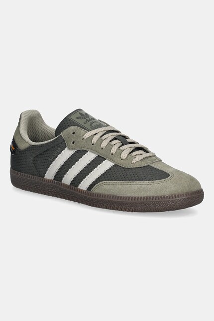SAM Шкіряні кросівки adidas Originals Samba OG колір коричневий ID1481