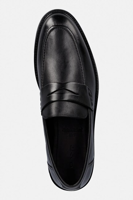 Кожаные мокасины Gant Lozham цвет чёрный 32671220 | ANSWEAR.ua
