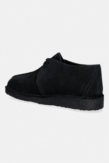 Clarks Originals Desert Trek shoes Men's suede black 26178476 at