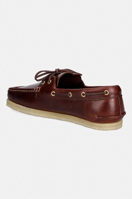 Clarks Originals Godney Boat Moccasins Men's leather brown