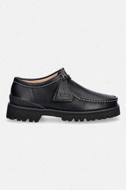 Clarks Originals Walla Yukoner Moccasins Men's leather black
