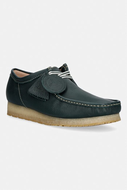 Clarks Originals Wallabee RB Moccasins Men's leather green