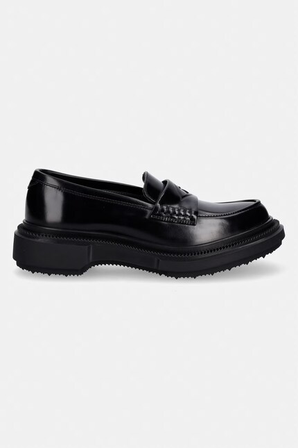 ADIEU leather loafers Type 218 black color Type.218 at PRM US