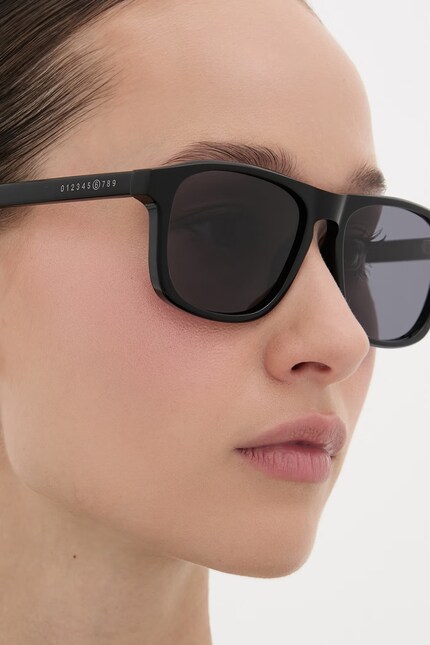 MM6 Maison Margiela LUNETTES 8 black sunglasses PRM EU