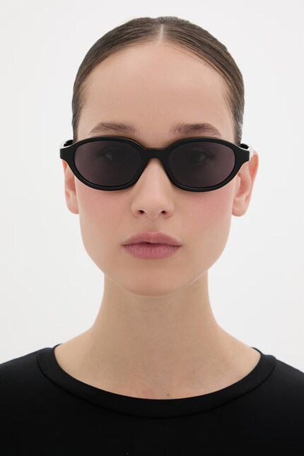 MM6 Maison Margiela LUNETTES 2 black sunglasses black INSL at PRM US
